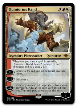 Quintorius Kand #238 (NM) Lost Caverns of Ixalan LCI Magic MTG - Image 1