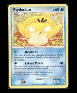Psyduck Common Normal Platinum 87/127 LP Pokemon TCG - Image 1