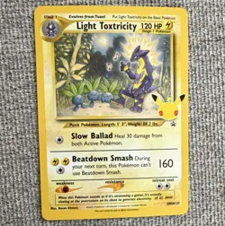 The Pokemon Company Light Toxtricity SWSH137 Promo Holo 25th Anniv ENG - Image 1