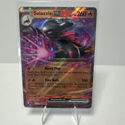 Pokemon TCG Salazzle EX 016/088 Double Rare ME: Perfect Order NM - Image 1