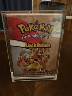 Wizards of the Coast Pokemon Fossil Lockdown Theme Deck - Sealed 742818060776 - Image 1