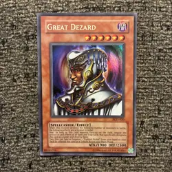 Great Dezard - PGD-020 - Yugioh TCG - Ultra Rare - Unlimited - NM - Image 1