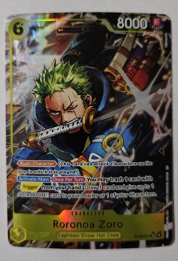 One Piece Starter Deck 29 Egghead Roronoa Zoro ST29-014 Full Art Foil NM - Image 1