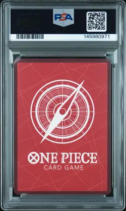 2023 ONE PIECE JAPANESE PROMOS 8 PACKS BATTLE-ERRATA #P MONKEY D. LUFFY PSA 10 - Image 2