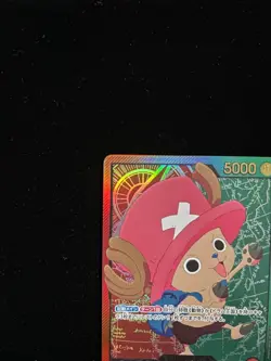 One Piece EB02 OP08-001 L Tony Tony Chopper Parallel GOLD FONT Anime 25th Japan - Image 5