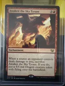 MTG Awaken the Sky Tyrant Commander 2015 024/342 Regular Rare - Image 1