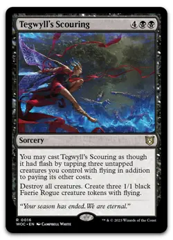 Tegwyll's Scouring #16 (NM) Wilds of Eldraine WOC Magic MTG - Image 1