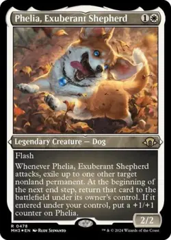 Phelia, Exuberant Shepherd (Foil Etched) -Foil Near Mint MTG Modern Horizons 3 - Image 1