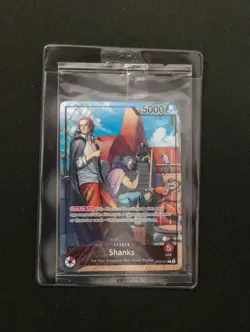 2025 ONE PIECE PSA MAGAZINE PROMO SHANKS LEADER CARD + PSA Magazine it came with - Image 1