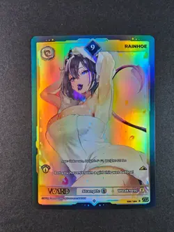 Rainhoe 9 Holo 1st Edition Awakened Worlds Card GamerSupps VCard 026/250 - Image 1
