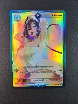 Rainhoe 9 Holo 1st Edition Awakened Worlds Card GamerSupps VCard 026/250 - Image 3