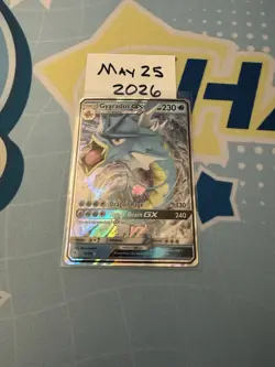 Pokemon TCG Gyarados GX 16/68 Hidden Fates Ultra Rare Card - Image 1