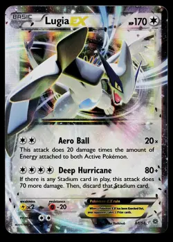 Pokemon Card - Lugia EX Ancient Origins 68/98 Holo EX Rare - Image 1