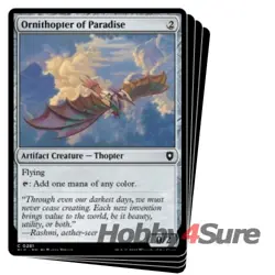 Ornithopter Of Paradise X4 M/NM Magic: The Gathering MTG Bloomburrow: Commander - Image 1