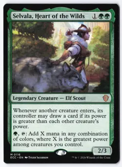 Selvala, Heart of the Wilds 116 Commander: Lorwyn Eclipsed - Image 1