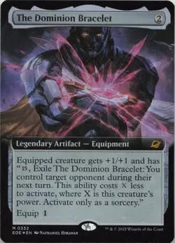 The Dominion Bracelet Extended Art FOIL M Edge of Eternities 352 MTG - Image 1