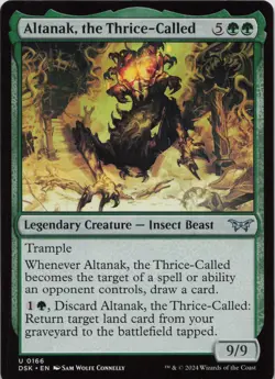 Altanak, the Thrice-Called U Duskmourn: House of Horror 166 LP-NM - Image 1