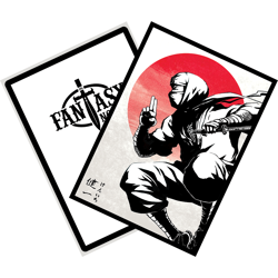 Kenichi – Shadow Clan Ninja [Black] – MTG Size – 100 Smooth Matte Card Sleeves - Image 4