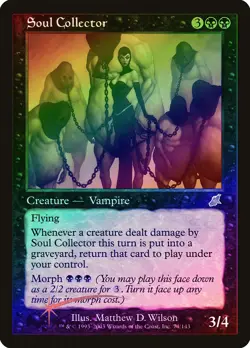 Soul Collector FOIL Scourge PLD Black Rare MAGIC THE GATHERING CARD ABUGames - Image 1