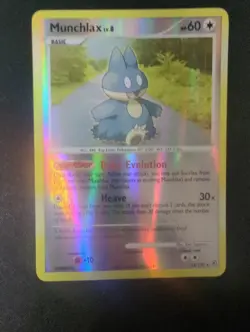 Pokemon 2007 - Munchlax Reverse Holo - 33/130 Reverse Holo - VLP - Image 1