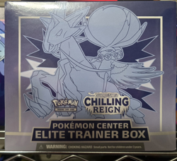 Pokemon Center Elite Trainer Box Sword & Shield Chilling Reign Sealed English - Image 1