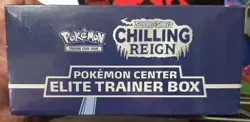 Pokemon Center Elite Trainer Box Sword & Shield Chilling Reign Sealed English - Image 5