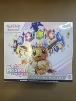 Pokemon - Prismatic Evolutions Elite Trainer Box Factory Sealed Brand New - Image 1