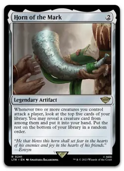 Horn of the Mark #241 (LP) Lord of the Rings LTR Magic MTG - Image 1