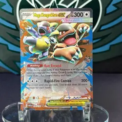 Pokemon Mega Kangaskhan EX Mega Evolution #104/132 Double Rare Holo Near Mint - Image 1