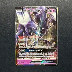 Pokemon TCG Necrozma GX 63/147 Burning Shadows Extended Art Ultra Rare Holo - Image 1