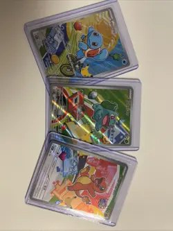 Charmander Bulbasaur Squirtle Pokemon TCG First Partner Illustration Collection - Image 1
