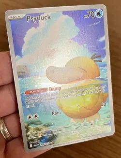 Pokemon TCG Psyduck 226/217 Ascended Hero’s Illustration Rare Holo NM - Image 2