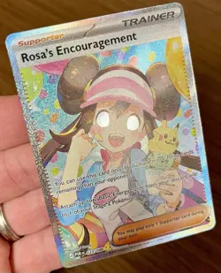 Pokemon TCG Rosa’s Encouragement 122/088 Perfect Order Special Illustration Rare - Image 2