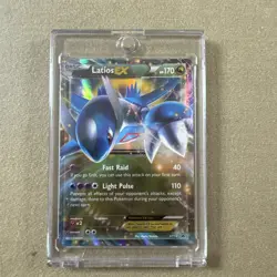 Pokemon Black Star Promo Latios EX #XY72 NM or Better - Image 1