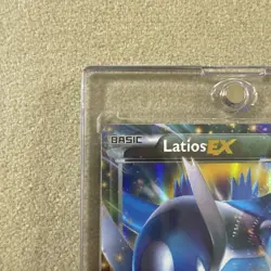 Pokemon Black Star Promo Latios EX #XY72 NM or Better - Image 3