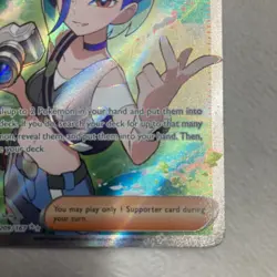 Pokemon TCG Trainer Perrin Holo Rare Twilight Masquerade 209/167 - Image 3