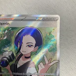 Pokemon TCG Trainer Perrin Holo Rare Twilight Masquerade 209/167 - Image 4