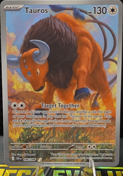 Pokemon TCG Tauros 096/086 Chaos Rising Holo English - Image 1