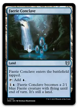 Faerie Conclave #160 (NM) Wilds of Eldraine WOC Magic MTG - Image 1