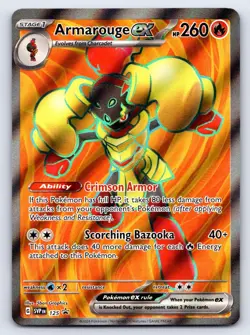 Armarouge ex 125 Holo Promo Scarlet & Violet Promo Pokemon Near Mint - Image 1