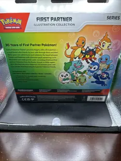 Pokemon TCG First Partner Illustration Collection Series 1 Sealed Box - Image 2