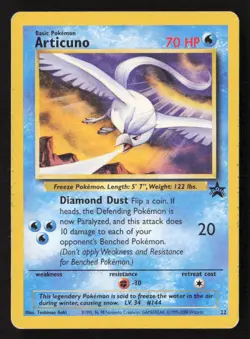 Articuno (22) Promo Normal PR 22/53 LP Pokemon TCG - Image 1
