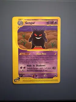 Pokemon TCG Gengar Non-Holo Rare NO.48/165 Expedition WoTC LP - Image 1