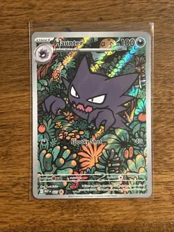 Pokemon Haunter Illustration Rare Holofoil ME: Mega Evolution Promo 027 NM A - Image 1