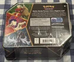 Pokemon TCG Divergent Power Hisuian Decidueye V Tin NEW FACTORY SEALED - Image 2