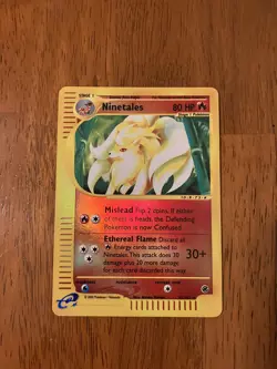 Ninetales 57/165 Pokemon Expedition Reverse Holo Rare NM - Image 1