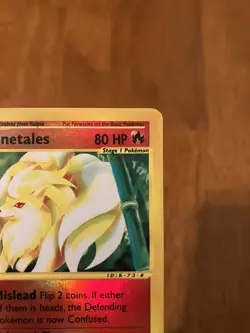 Ninetales 57/165 Pokemon Expedition Reverse Holo Rare NM - Image 5