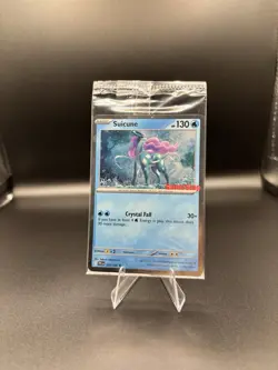 Pokemon TCG 🔥 Suicune GameStop Stamp Promo Exclusive English Sealed - Image 1