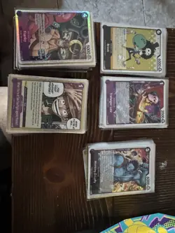 One Piece tcg Bulk Lot Collection. Mixed With Foils - Image 1