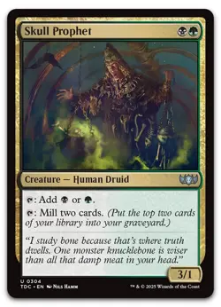 Skull Prophet #304 (NM) Tarkir Dragonstorm TDC Magic MTG - Image 1